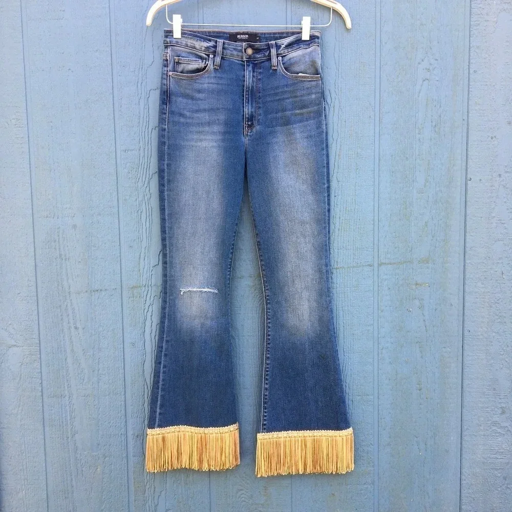 Hudson Women's Size 27 Holly Flared Denim Blue Jeans - Picture 1 of 7
